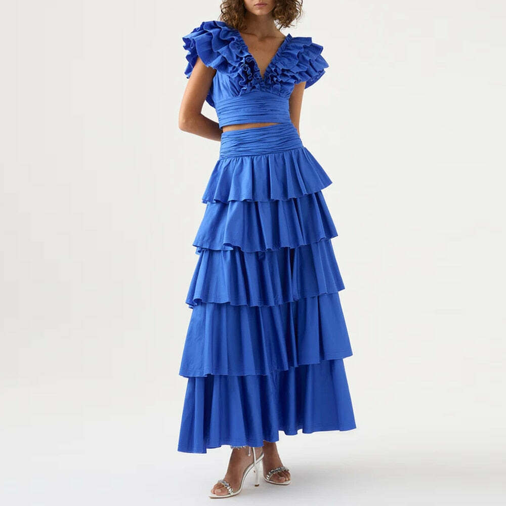 Esther Two Piece Set - Y2K Summer Grunge Outfit, 90S Fashion, Retro Style, Y2K Club & Party Look