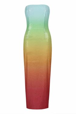 Esthera Midi Dress - Y2K Summer Grunge Outfit, 90S Fashion, Retro Style, Pastel Goth Vibes