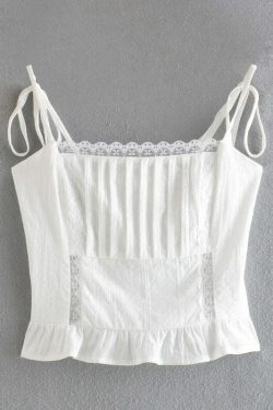 Etika Top: Y2K Summer Grunge Outfit - 90S Fashion, Retro Style, Baby Tees, Y2K Club & Party