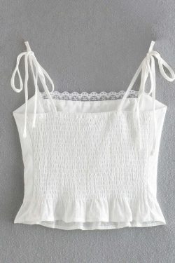 Etika Top: Y2K Summer Grunge Outfit - 90S Fashion, Retro Style, Baby Tees, Y2K Club & Party