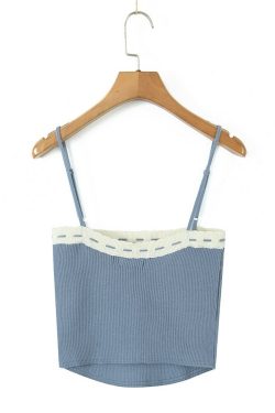 Everly Y2K Two Piece Sweater Set - 90S Grunge, Retro Summer Outfit, Pastel Goth Fashion