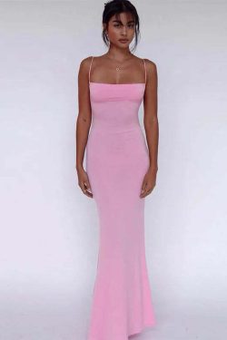 Evilia Maxi Dress - Y2K Summer Grunge Outfit, 90S Fashion, Retro Style, Y2K Party & Club Look