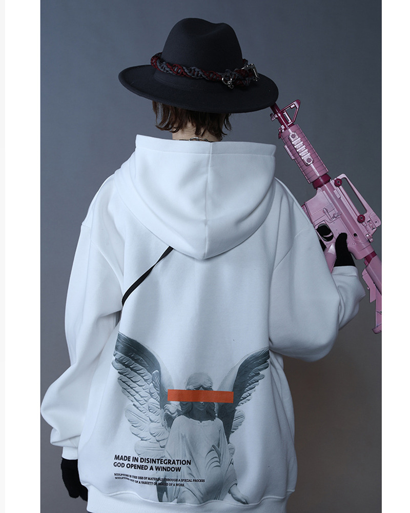 Fallen Angel Hoodie - Y2K Summer Grunge, 90S Retro, Gothic Y2K, Pastel Goth, Y2K Club Fallen Angel Hoodie - Y2K Summer Grunge, 90S Retro, Gothic Y2K, Pastel Goth, Y2K Club