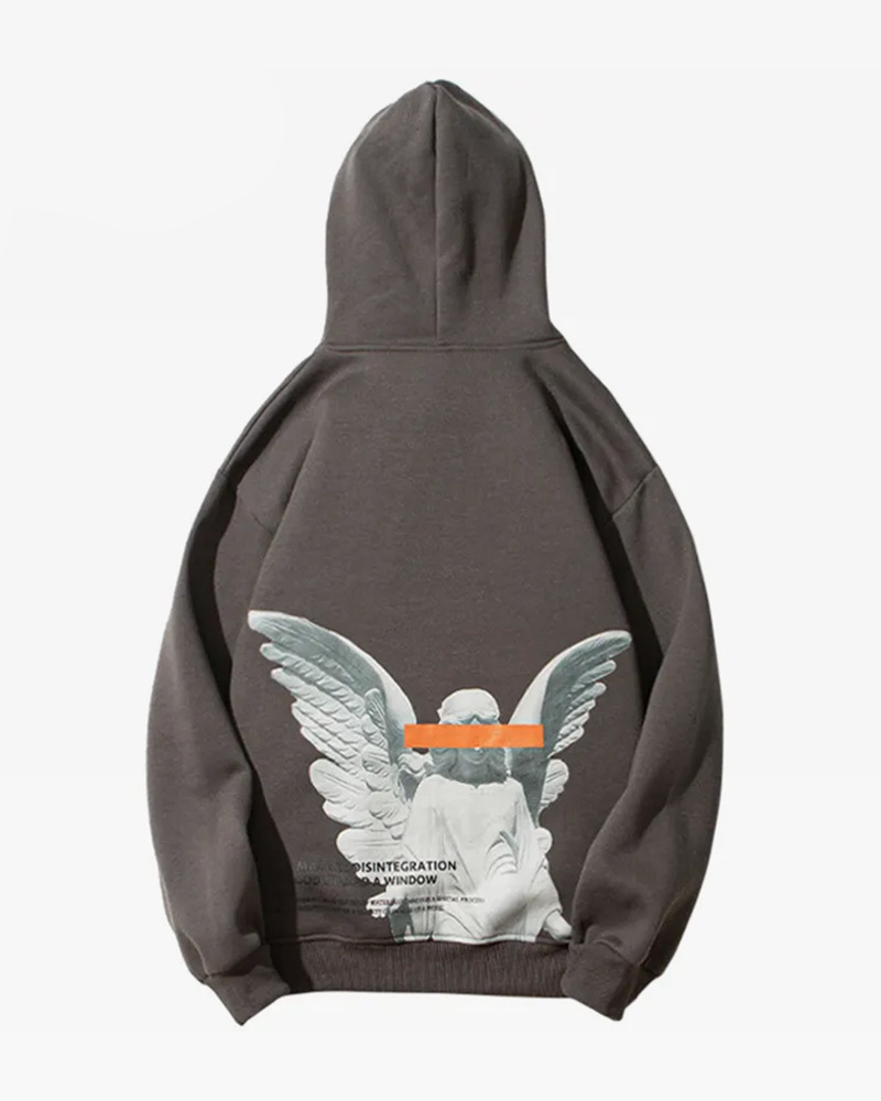 Fallen Angel Hoodie - Y2K Summer Grunge, 90S Retro, Gothic Y2K, Pastel Goth, Y2K Club Fallen Angel Hoodie - Y2K Summer Grunge, 90S Retro, Gothic Y2K, Pastel Goth, Y2K Club