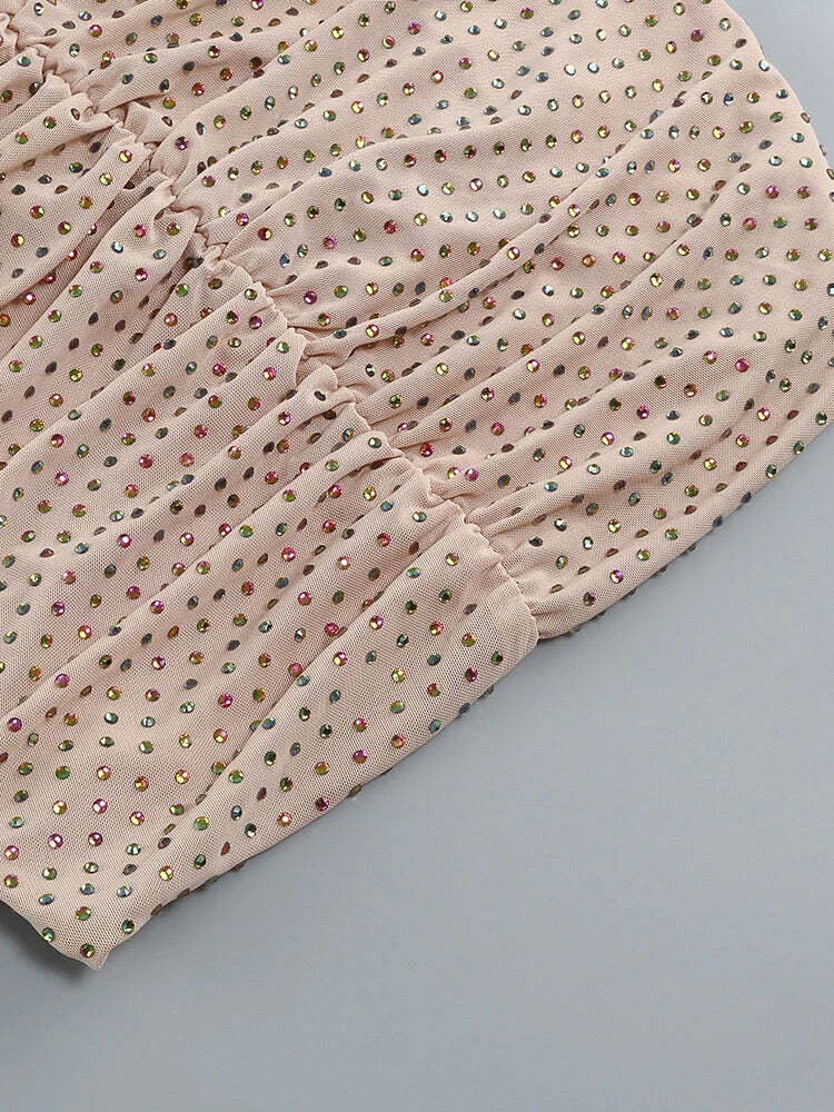 Fayette Diamond Mini Dress - Y2K Summer Grunge, 90S Fashion, Retro Party Outfit, Y2K