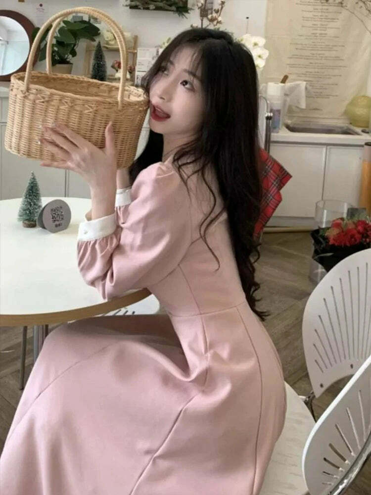 Faymusty Women'S Pink Y2K Lace Mini Dress - Sweet Bow, High Waist, Kawaii Spring Party Outfit Faymusty Women'S Pink Y2K Lace Mini Dress - Sweet Bow, High Waist, Kawaii Spring Party Outfit