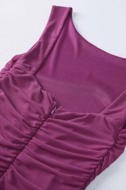 Fernanda Midi Dress - Y2K Summer Grunge Outfit, 90S Fashion, Retro Style, Pastel Goth Vibes