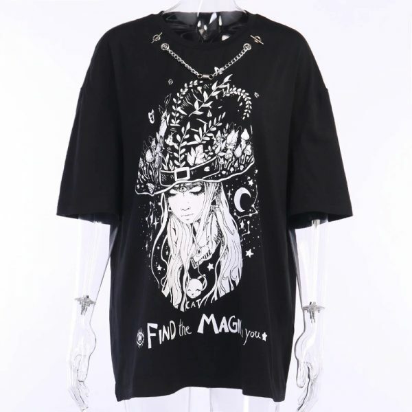 Find The Magic In You T-Shirt - Y2K Summer, 90S Grunge, Retro Style, Baby Tees, Y2K Find The Magic In You T-Shirt - Y2K Summer, 90S Grunge, Retro Style, Baby Tees, Y2K