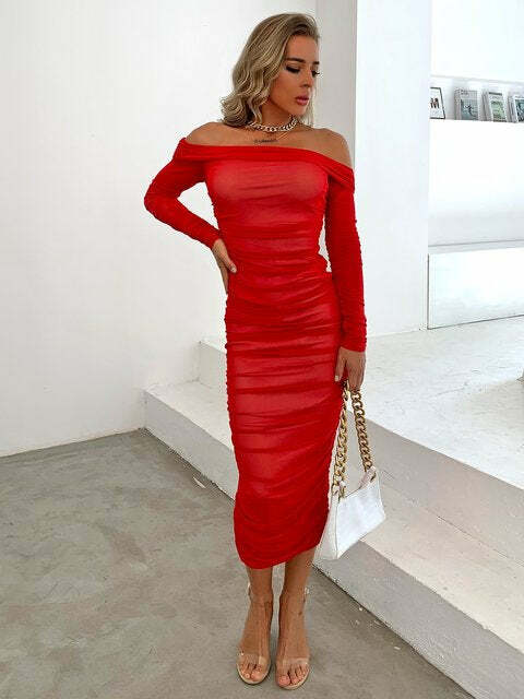 Fiona Midi Dress - Y2K Summer Grunge Outfit, 90S Fashion, Retro Style, Pastel Goth Vibes