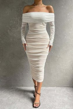 Fiona Midi Dress - Y2K Summer Grunge Outfit, 90S Fashion, Retro Style, Pastel Goth Vibes