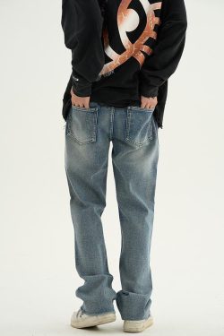 Flame Jeans: Retro Y2K Summer & 90S Grunge Outfits For Women - Perfect For Parties & Clubbing