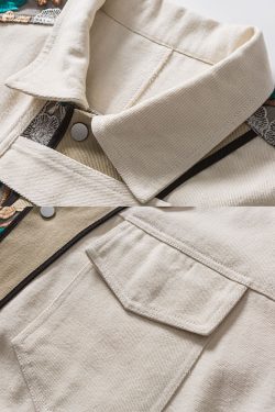 Floral Embroidered Jacket - Y2K Summer, 90S Grunge, Retro Style, Y2K Party & Club Outfits