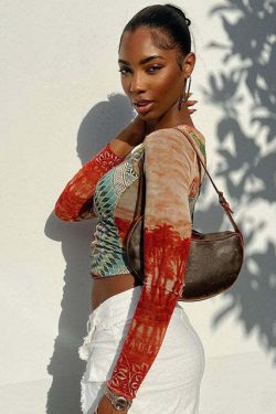 Florence Top - Y2K Summer Grunge, 90S Retro, Pastel Goth, Baby Tees, And Popstar Outfits