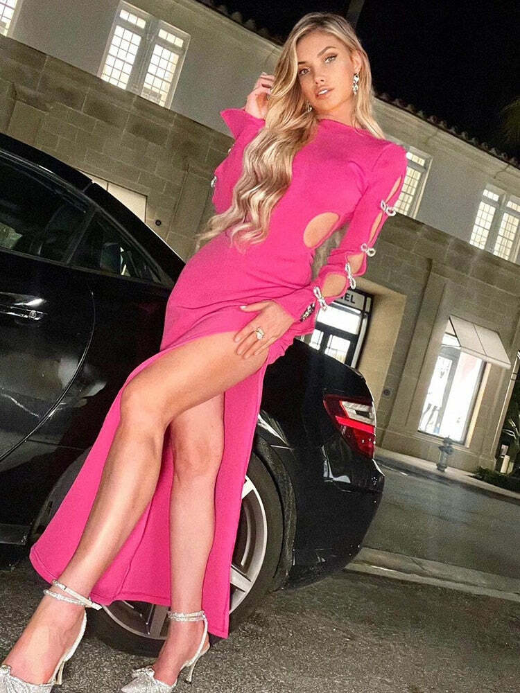 Gabriela Maxi Dress - Y2K Summer Outfit, 90S Fashion, Grunge, Retro Style, Y2K Party Look