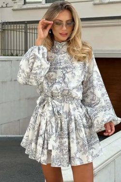 Gala Mini Dress - Y2K Summer Outfit, 90S Fashion, Grunge, Retro Style, Y2K Party & Club Out