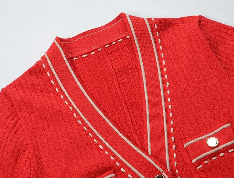 Gia Knitted Maxi Dress - Y2K Summer Outfit, 90S Fashion, Grunge, Retro Style, Y2K Party Look