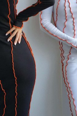 Gigi Midi Dress - Y2K Summer Grunge Outfit, 90S Retro Style, Pastel Goth, Y2K Party Fashion