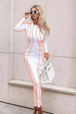 Gigi Midi Dress - Y2K Summer Grunge Outfit, 90S Retro Style, Pastel Goth, Y2K Party Fashion