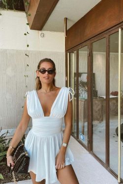 Giulia Mini Dress - Y2K Summer Outfit, 90S Fashion, Grunge, Retro Style, Y2K Party & Club