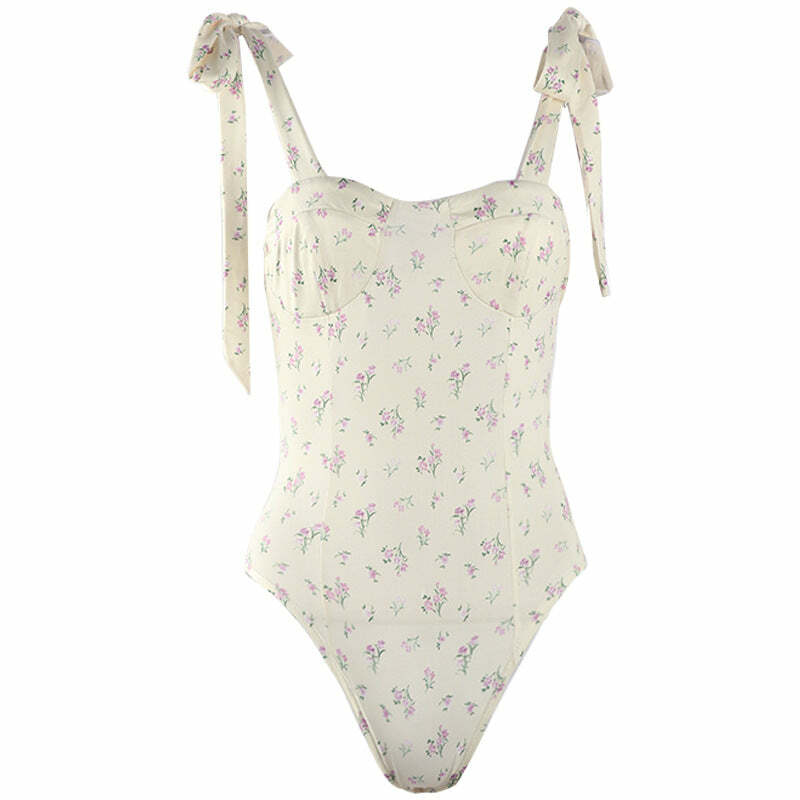 Grace Bodysuit - Y2K Summer & 90S Fashion, Grunge, Retro, Pastel Goth, Y2K Party Grace Bodysuit - Y2K Summer & 90S Fashion, Grunge, Retro, Pastel Goth, Y2K Party