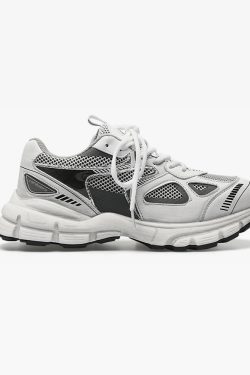 Gray And White Sneakers - Y2K Summer, 90S Grunge, Retro Hip Hop, Pastel Goth, Y2K Club Outfits