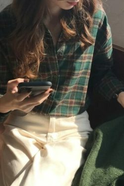 Hadley Loose Vintage Long Sleeve - Y2K Summer Grunge 90S Fashion Retro Goth Pastel Goth Outfits