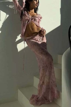 Hailey Two Piece Set - Y2K Summer Grunge Outfit, 90S Fashion, Retro Style, Y2K Club & Party