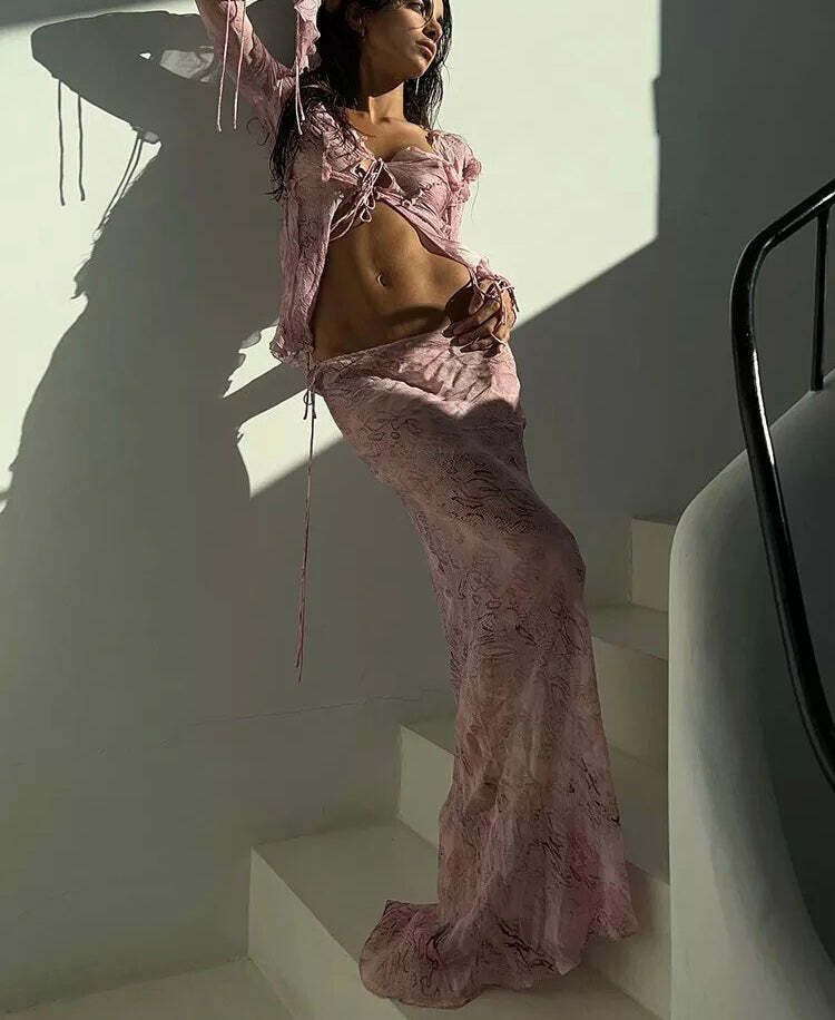 Hailey Two Piece Set - Y2K Summer Grunge Outfit, 90S Fashion, Retro Style, Y2K Club & Party Hailey Two Piece Set - Y2K Summer Grunge Outfit, 90S Fashion, Retro Style, Y2K Club & Party