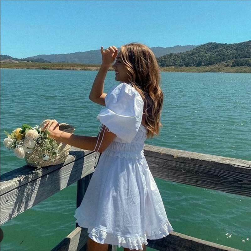 Haisy Mini Dress - Y2K Summer Grunge Outfit, 90S Fashion, Retro Style, Y2K Party & Club Outfits