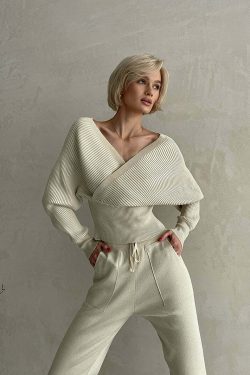 Hala Knitted Set - Y2K Summer & 90S Grunge Outfit, Retro Y2K Fashion, Pastel Goth Style