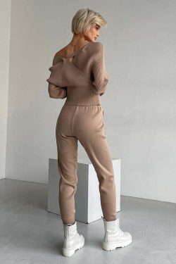 Hala Knitted Set - Y2K Summer & 90S Grunge Outfit, Retro Y2K Fashion, Pastel Goth Style