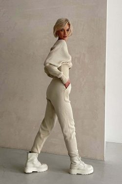 Hala Knitted Set - Y2K Summer & 90S Grunge Outfit, Retro Y2K Fashion, Pastel Goth Style