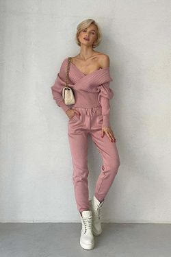 Hala Knitted Set - Y2K Summer & 90S Grunge Outfit, Retro Y2K Fashion, Pastel Goth Style