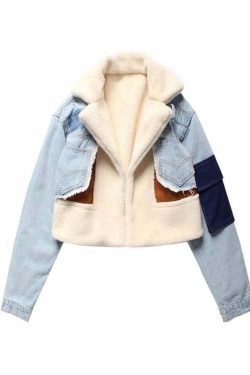 Hannah Denim Jacket - Y2K Summer Grunge, 90S Retro Style, Y2K Club & Party Outfits,