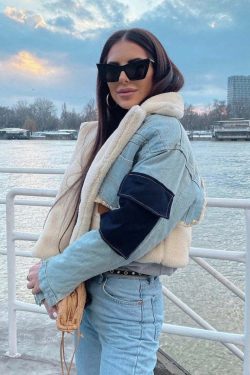 Hannah Denim Jacket - Y2K Summer Grunge, 90S Retro Style, Y2K Club & Party Outfits,