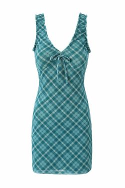 Harmoni Mini Dress - Y2K Summer Grunge Outfit, 90S Fashion, Retro Style, Pastel Goth, Y2