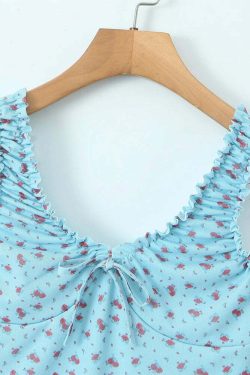 Harmoni Mini Dress - Y2K Summer Grunge Outfit, 90S Fashion, Retro Style, Pastel Goth, Y2