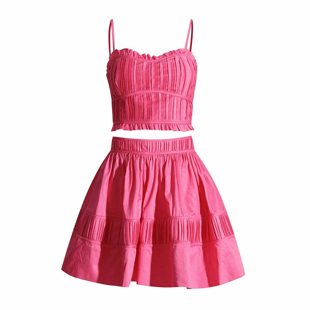 Harriet Two Piece Set - Y2K Summer Grunge Outfit, 90S Fashion, Retro Style, Y2K Club & Harriet Two Piece Set - Y2K Summer Grunge Outfit, 90S Fashion, Retro Style, Y2K Club &