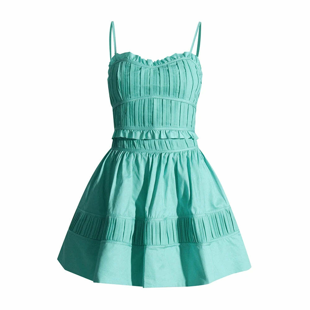 Harriet Two Piece Set - Y2K Summer Grunge Outfit, 90S Fashion, Retro Style, Y2K Club & Harriet Two Piece Set - Y2K Summer Grunge Outfit, 90S Fashion, Retro Style, Y2K Club &