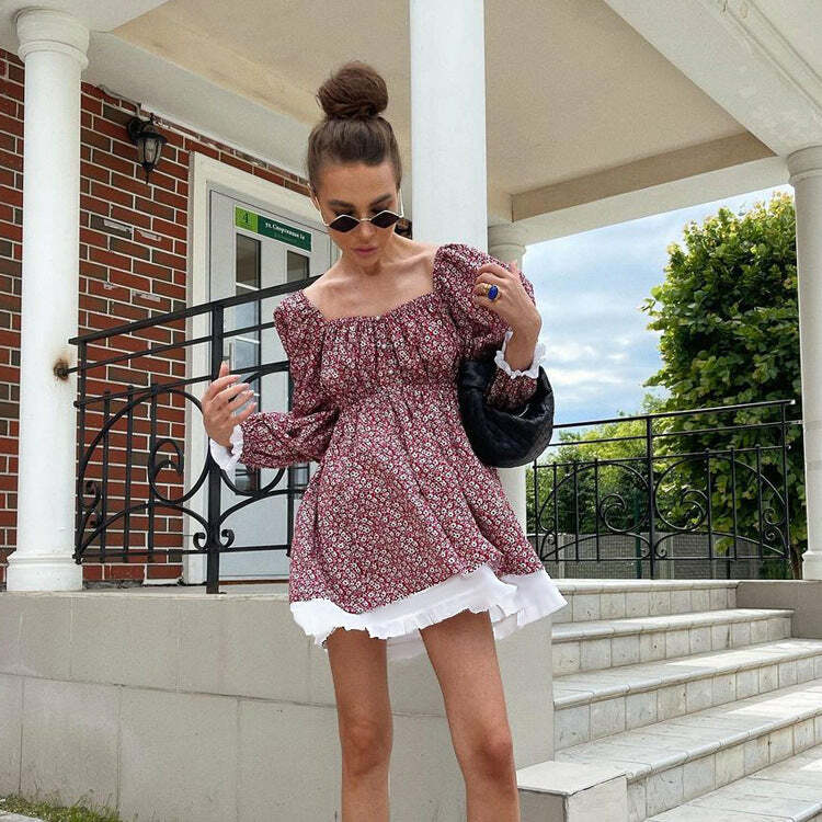 Heavenly Mini Dress - Y2K Summer Outfit, 90S Grunge Fashion, Retro Style, Y2K Party Look Heavenly Mini Dress - Y2K Summer Outfit, 90S Grunge Fashion, Retro Style, Y2K Party Look