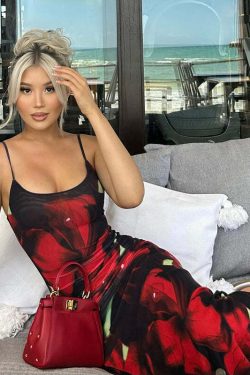 Hilda Maxi Dress - Y2K Summer Grunge Outfit, 90S Fashion, Retro Style, Y2K Party & Club