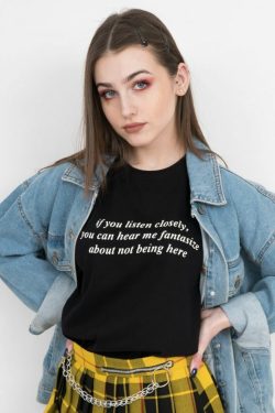 If You Listen Closely T-Shirt - Y2K Summer, 90S Grunge, Retro Style, Baby Tees, Y2K Pop