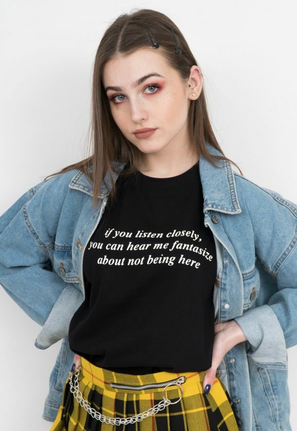 If You Listen Closely T-Shirt - Y2K Summer, 90S Grunge, Retro Style, Baby Tees, Y2K Pop If You Listen Closely T-Shirt - Y2K Summer, 90S Grunge, Retro Style, Baby Tees, Y2K Pop