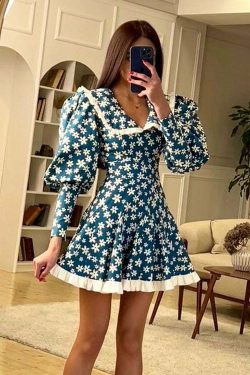 Ilana Mini Dress - Y2K Summer Grunge Outfit, 90S Fashion, Retro Style, Pastel Goth Vibes