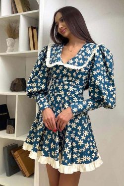 Ilana Mini Dress - Y2K Summer Grunge Outfit, 90S Fashion, Retro Style, Pastel Goth Vibes