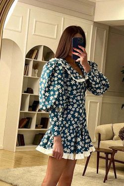 Ilana Mini Dress - Y2K Summer Grunge Outfit, 90S Fashion, Retro Style, Pastel Goth Vibes