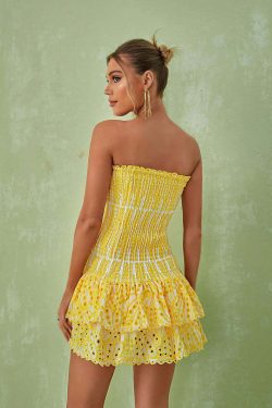 Inez Mini Dress - Y2K Summer Grunge Outfit, 90S Fashion, Retro Style, Pastel Goth Vibes