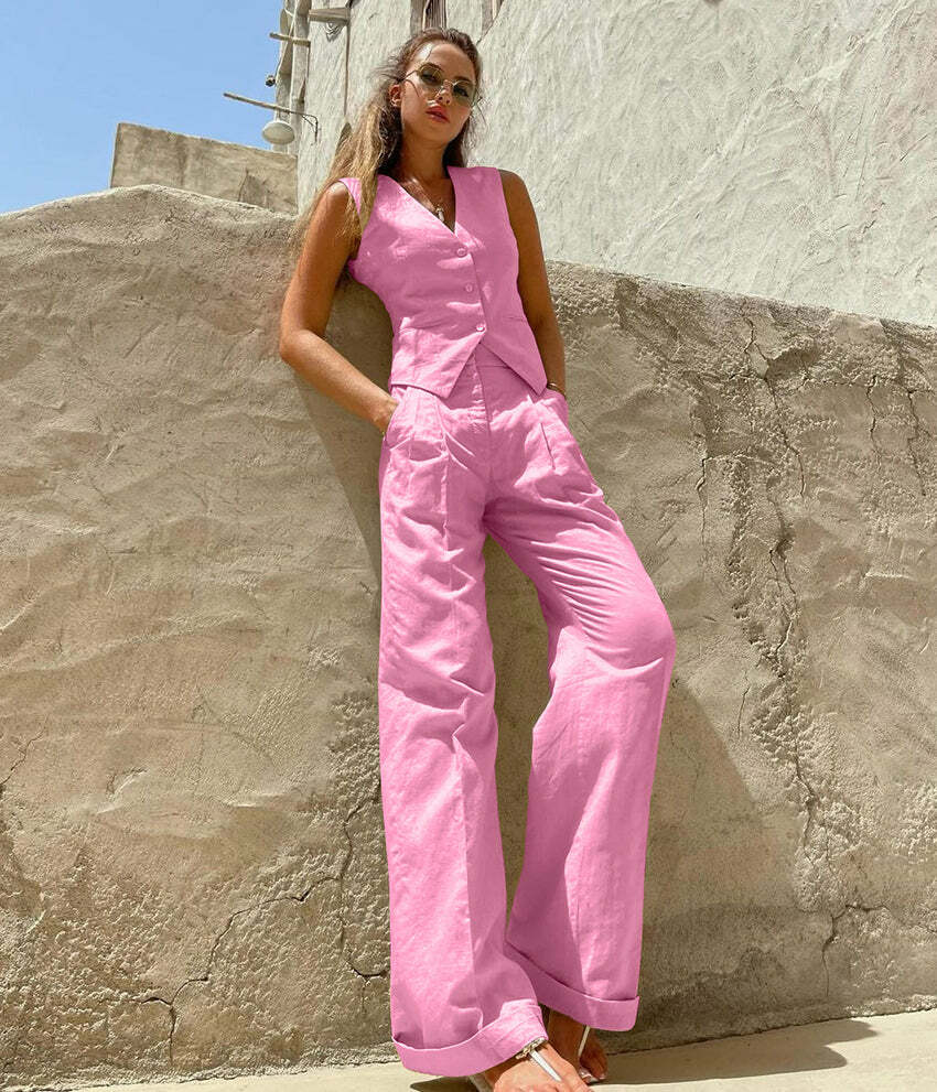 Irene Two Piece Set - Y2K Summer Grunge Outfit, 90S Fashion, Retro Style, Y2K Club & Party Look