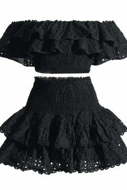 Irina Two Piece Set - Y2K Summer Grunge Outfit, 90S Fashion, Retro Style, Y2K Party & Club Look