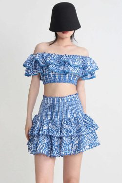 Irina Two Piece Set - Y2K Summer Grunge Outfit, 90S Fashion, Retro Style, Y2K Party & Club Look